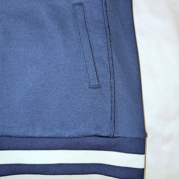 Le Coq Sportif | Navy Blue Spell Out French Active Zip Up Hoodie | Size Large - Picture 10 of 14